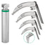 Fiber Optic (F.O) Laryngoscope Set, Flexible Tip , McCoy Blade