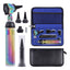 Brass Otoscope Set - Rainbow Finish