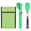 Fiber Optic Mini Ophthalmoscope & Otoscope Set - Green