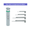 Fiber Optic Miller Laryngoscope Set | Straight Blade Intubation Kit