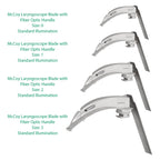 Fiber Optic (F.O) Laryngoscope Set, Flexible Tip , McCoy Blade