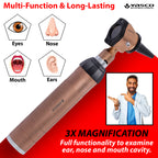 Brass Otoscope Set - Bronze Finish