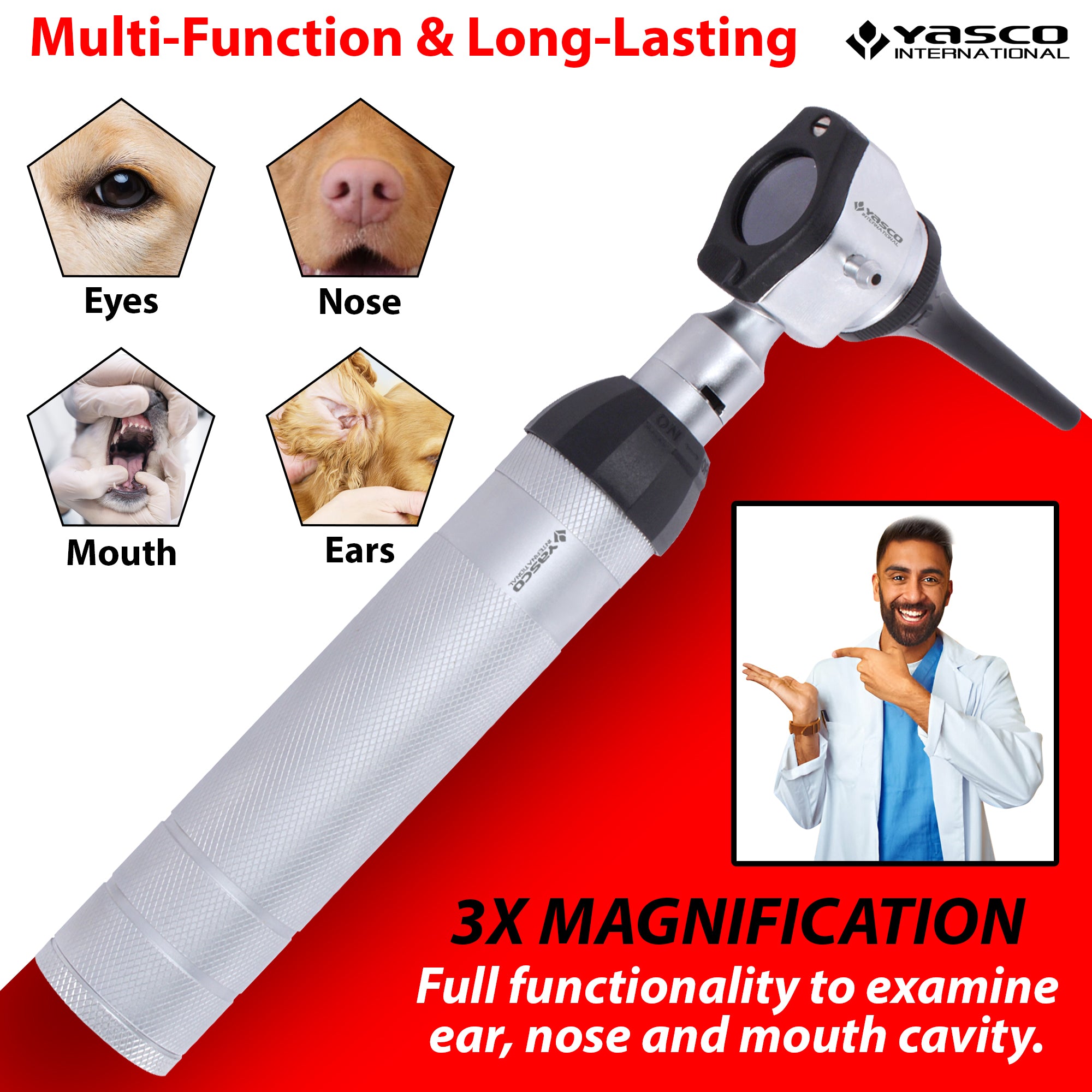 Veterinary Otoscope Set