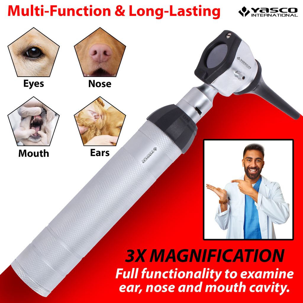 Veterinary Otoscope & Ophthalmoscope Diagnostic Set