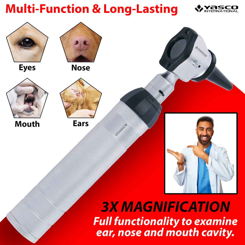 Five Aperture EENT Ophthalmoscope & Otoscope Diagnostic Set