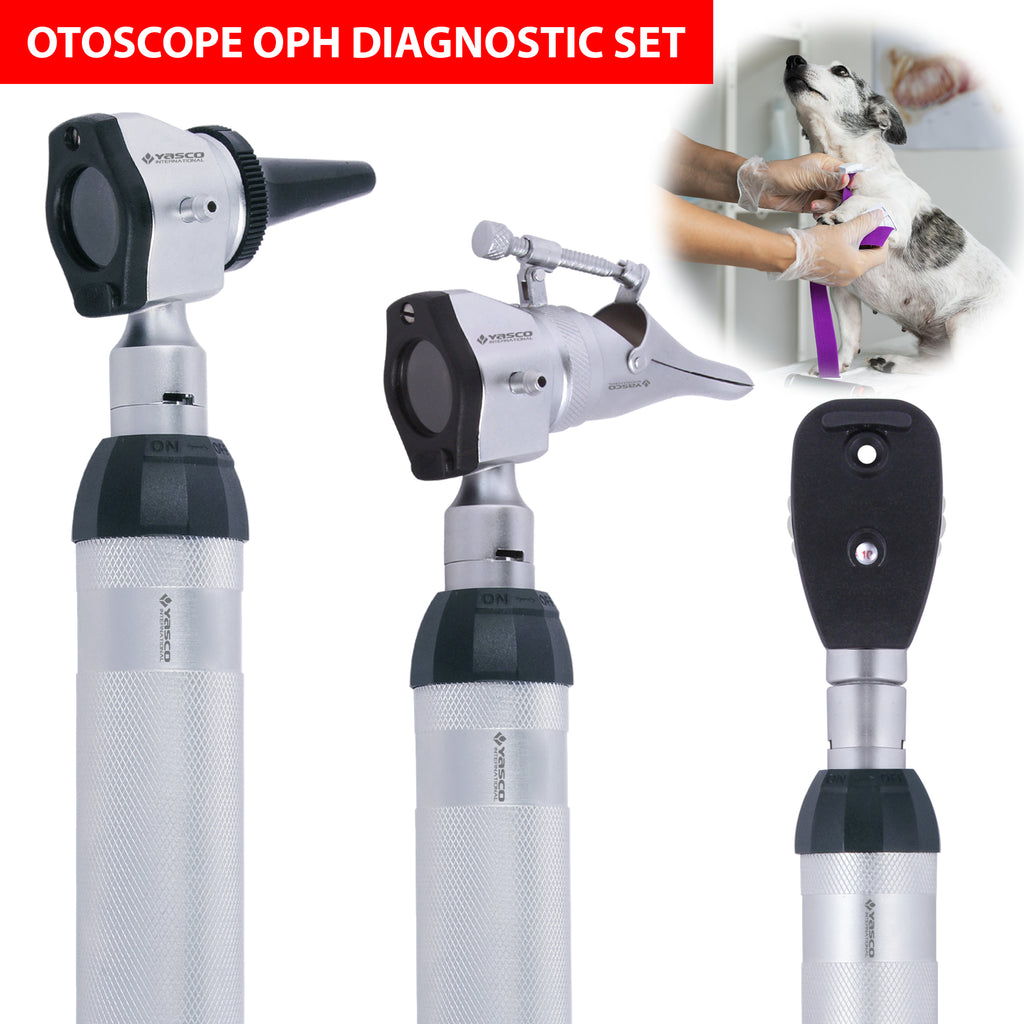 Five Aperture EENT Ophthalmoscope & Otoscope Diagnostic Set