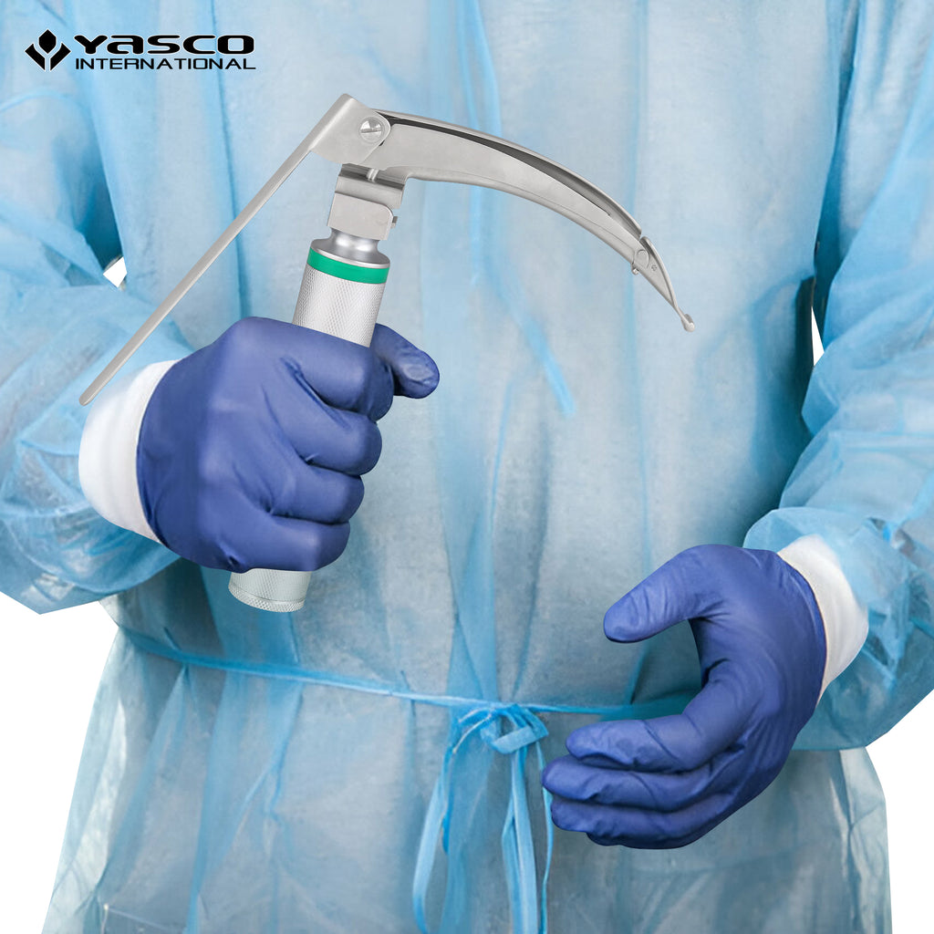 Fiber Optic (F.O) Laryngoscope Set, Flexible Tip , McCoy Blade