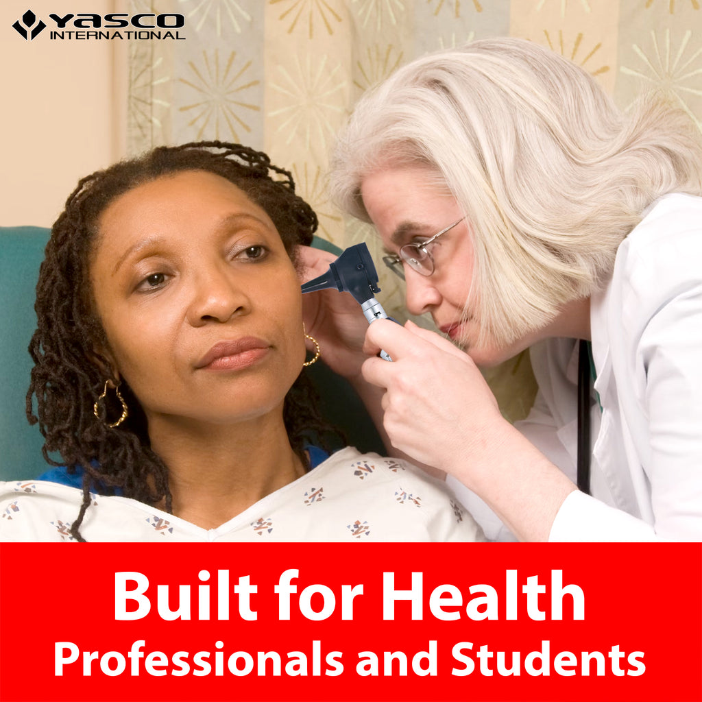 Conventional Otoscope Set - Full Black Head