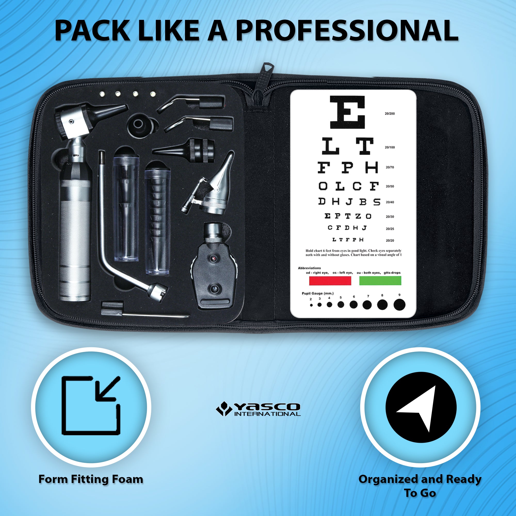 EENT Diagnostic Set - Full Featured 2.5V