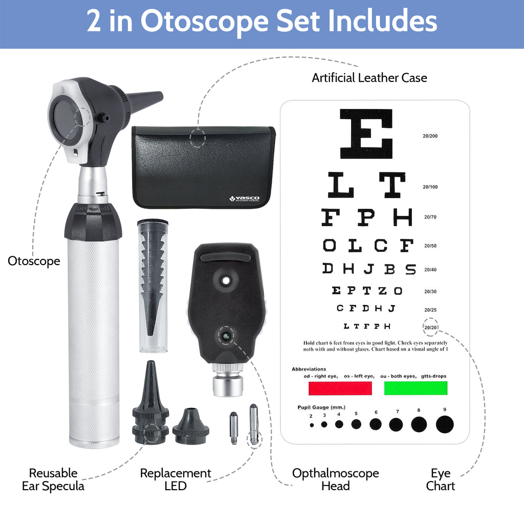 Ophthalmoscope & Otoscope Set
