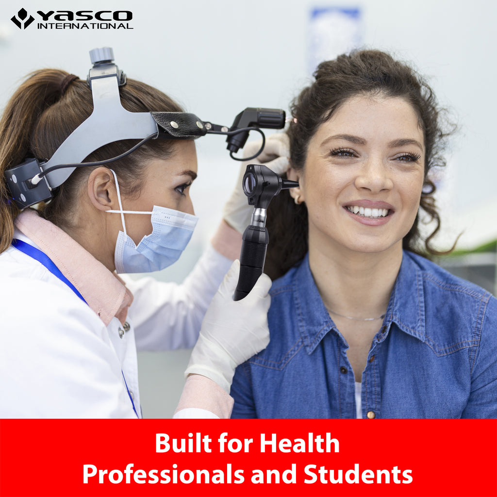 Brass Otoscope Set - All Black