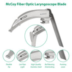 Fiber Optic (F.O) Laryngoscope Set, Flexible Tip , McCoy Blade