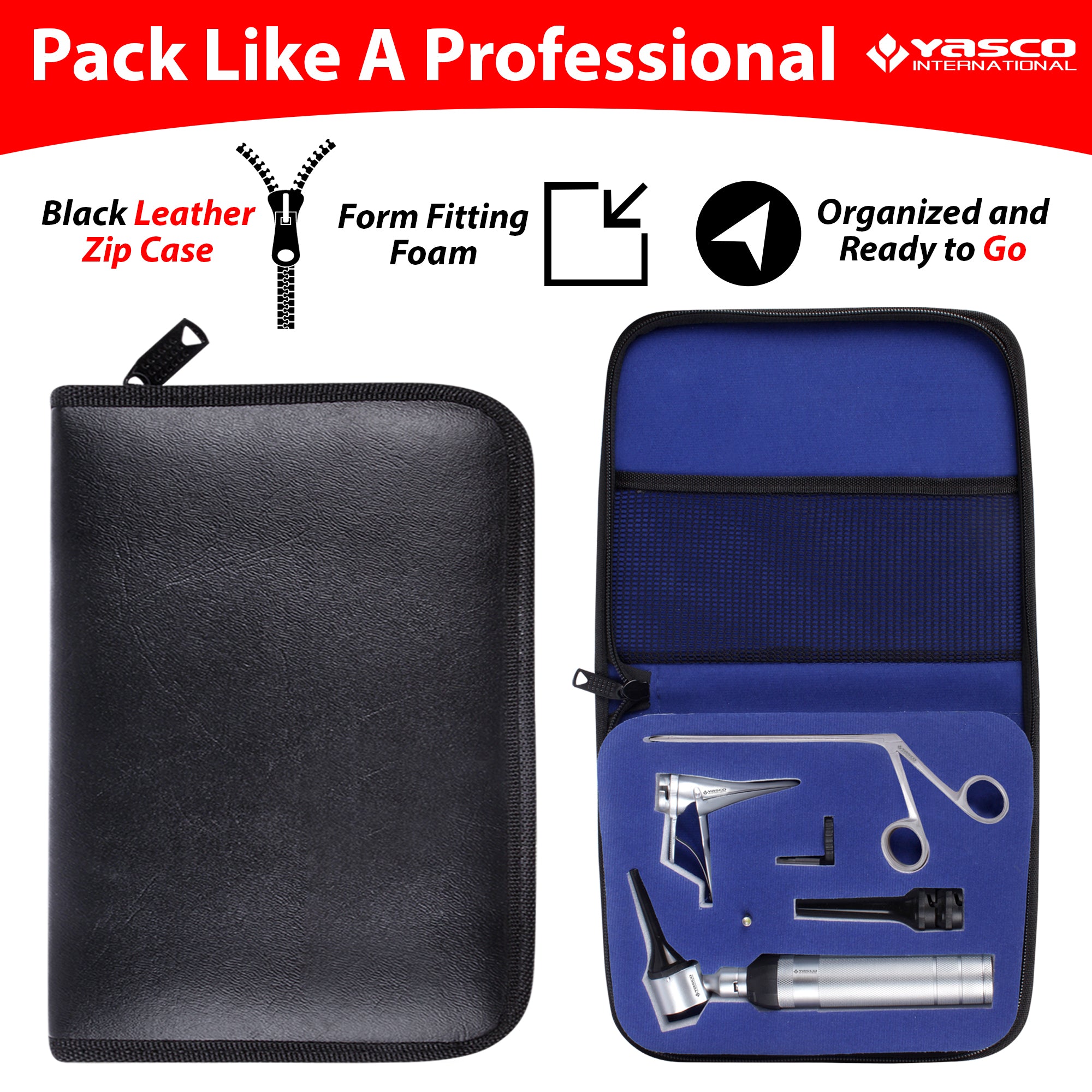 Veterinary Procedure Otoscope Set