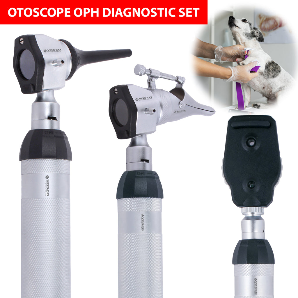 Veterinary Otoscope & Ophthalmoscope Diagnostic Set