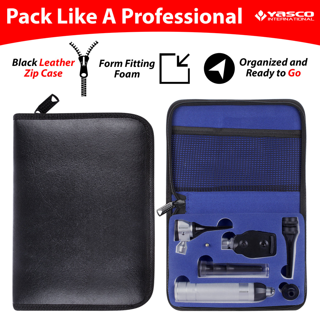 Veterinary Ophthalmoscope & Otoscope Diagnostic Set