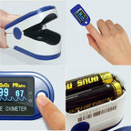 Precision Finger Pulse Oximeter LED Display - Portable Pulse Oximeter