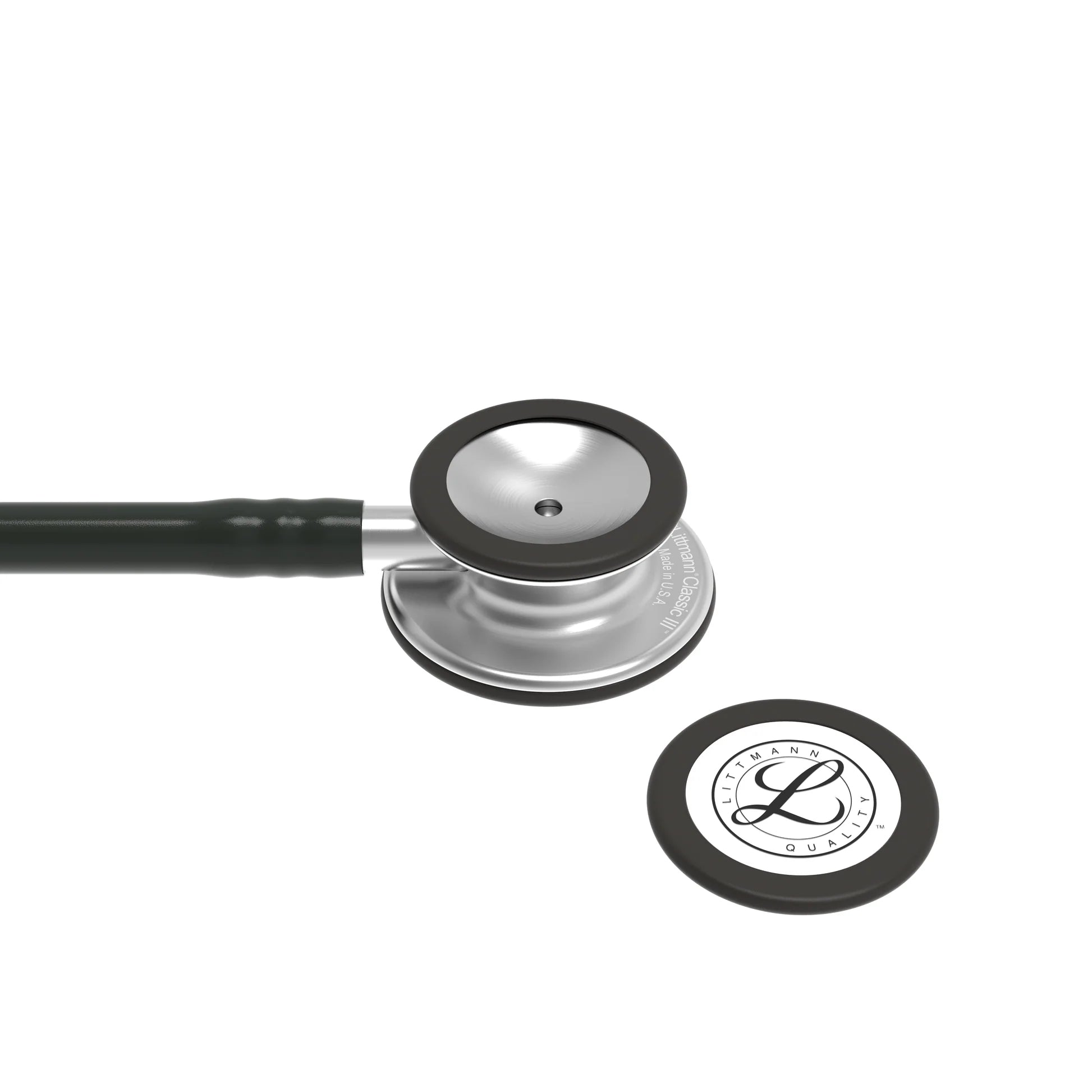 Littmann Classic III Stethoscope - Black Tube & Standard Finish - 5620