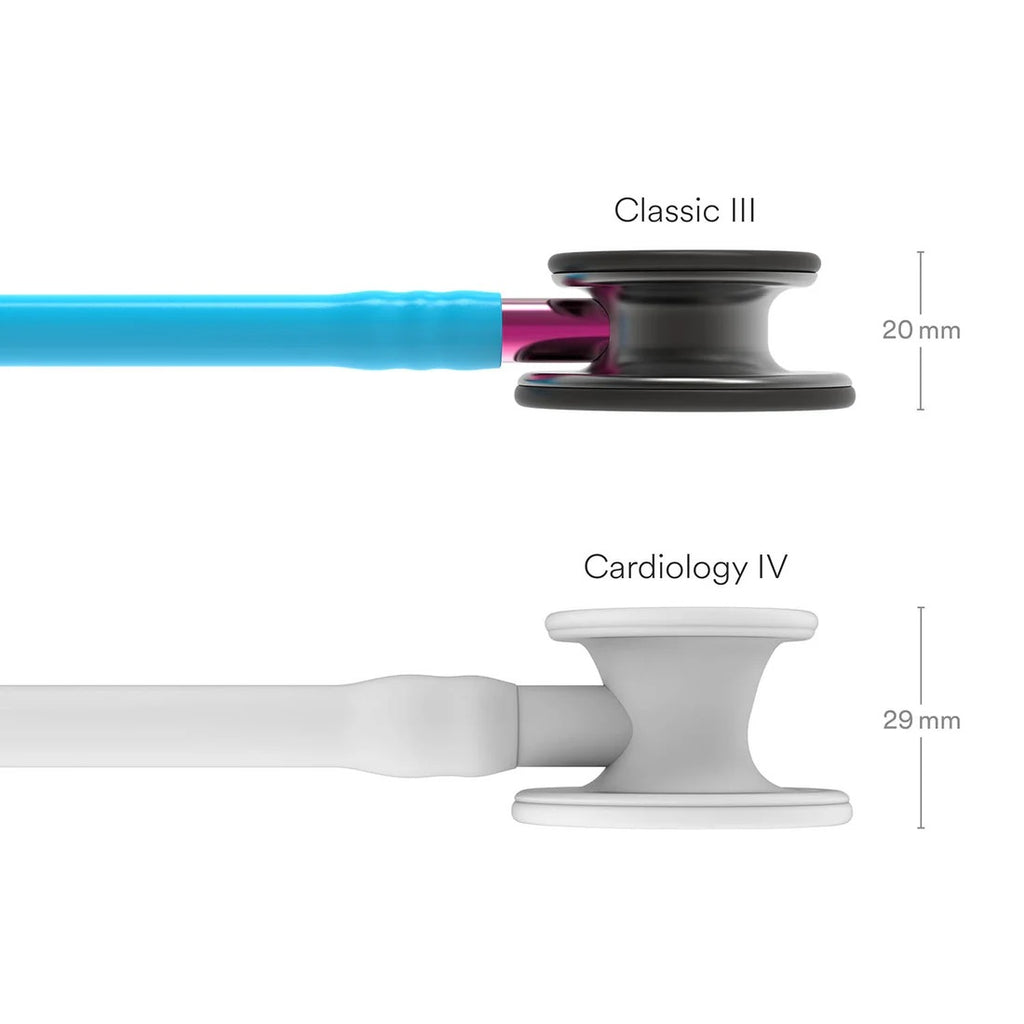 Littmann Classic III Stethoscope - Turquoise Tube & Smoke Finish - 5872