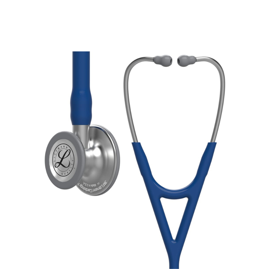 3M Littmann Cardiology IV Stethoscope 6154 | Navy Blue Tube | Standard Finish