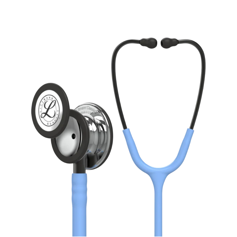 Littmann Classic III Stethoscope 5959 | Ceil Blue Tube | Mirror Finish