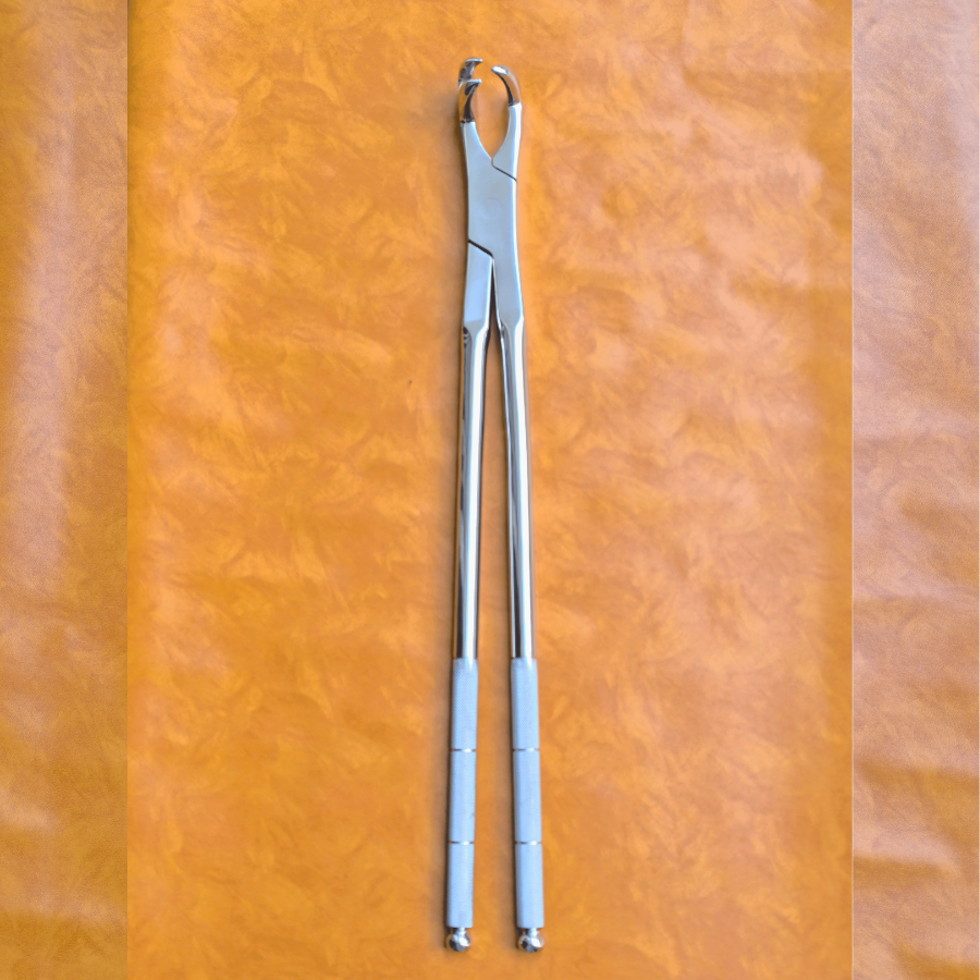 Three Prong On Side 21" Equine Dental Forceps