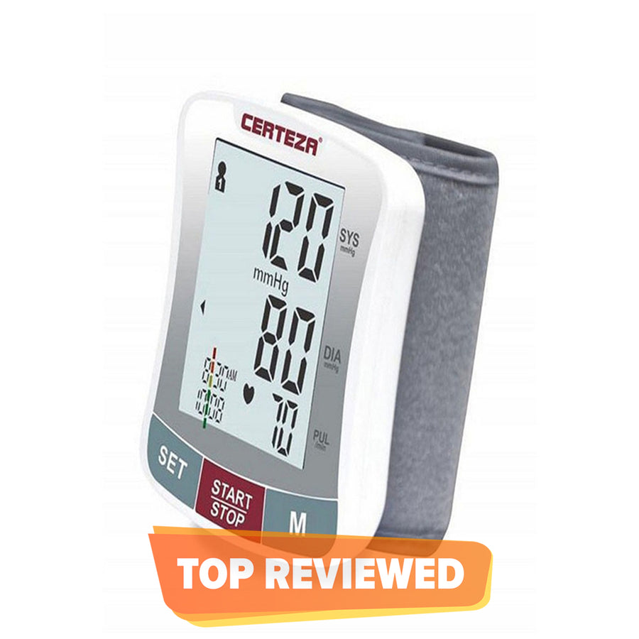 Certeza BM 307 Wrist Type BP Apparatus (White & Grey) Main image