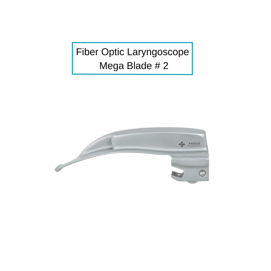 Fiber Optic Macintosh Laryngoscope Blades | Mega Light