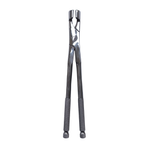 Molar Serrated Jaw Pony Forceps 12"