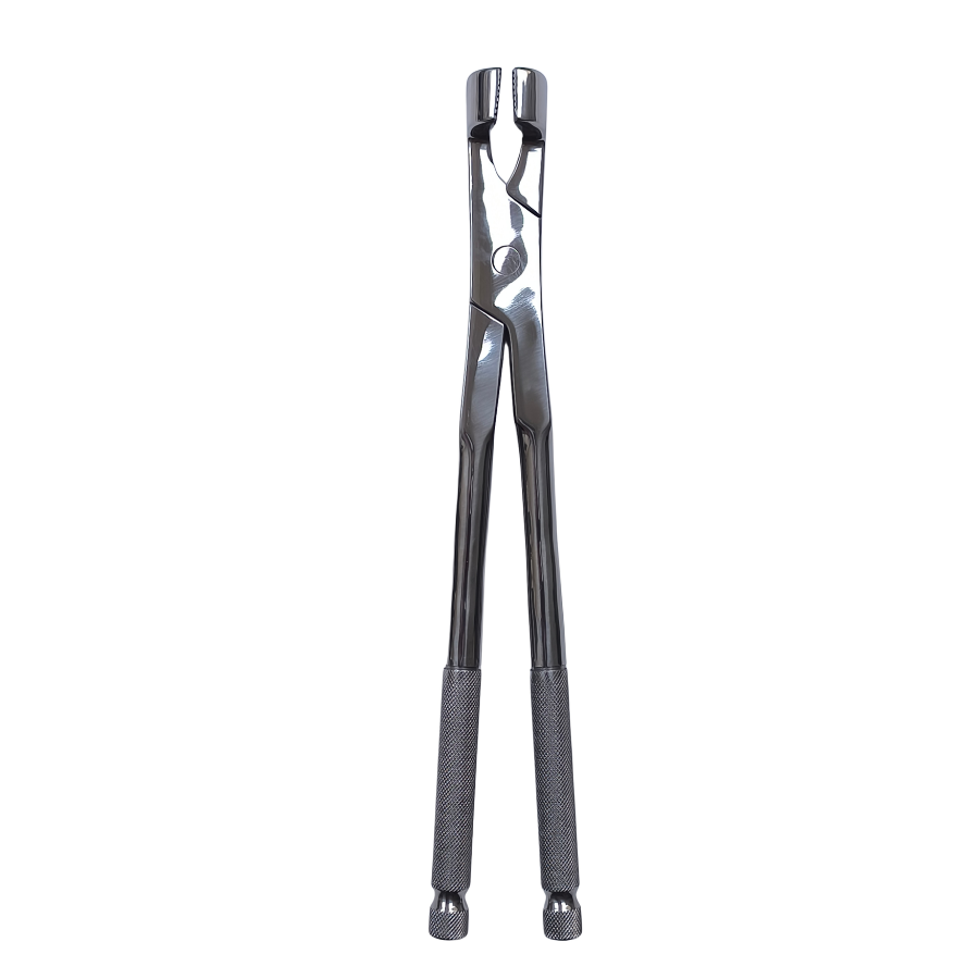 Molar Serrated Jaw Pony Forceps 12"