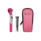 Fiber Optic Pocket Otoscope Set | Rose Pink