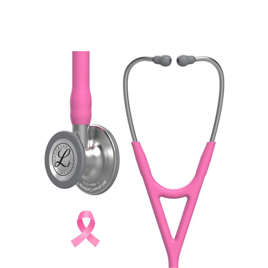 3M Littmann Cardiology IV Stethoscope 6159 | Rose Pink | Standard Finish
