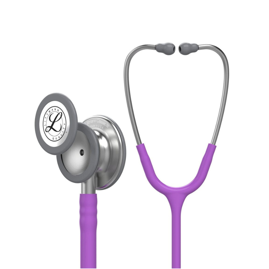 Littmann Classic III Stethoscope 5632 | Lavendar Tube | Standard Finish