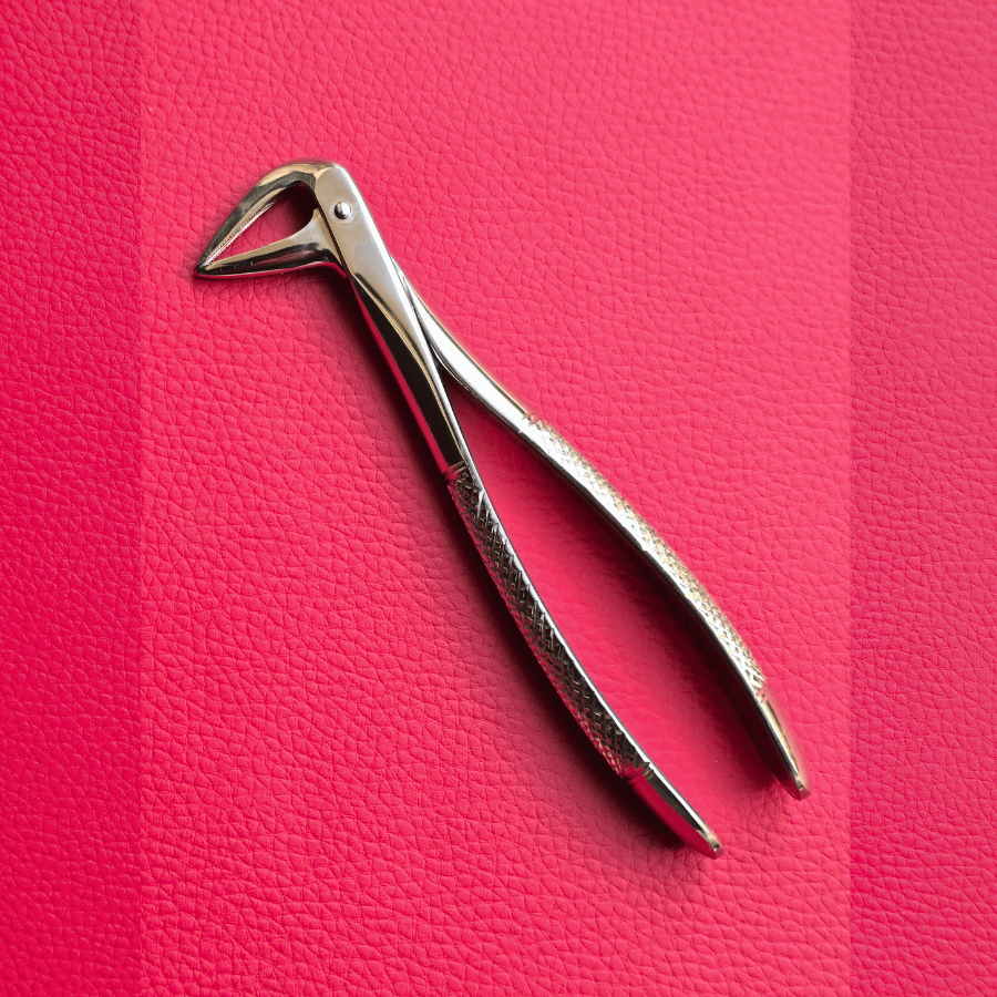 Turned Head Beak Extraction Forceps 6″