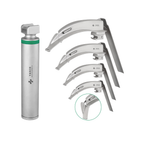 Fiber Optic McCoy Laryngoscope Set | Flexible Tip Intubation Kit