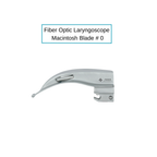 Fiber Optic Macintosh Laryngoscope Blades | Sizes 0–5