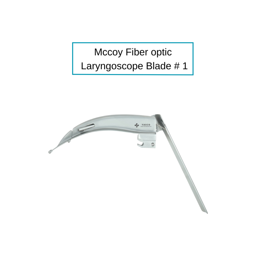 Fiber Optic McCoy Laryngoscope Blade | Flexible Tip Secondary image