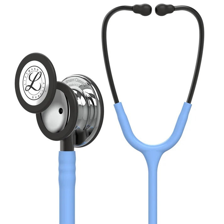 Littmann Classic III Monitoring Stethoscope - Ceil Blue Tube & Mirror Finish - 5959