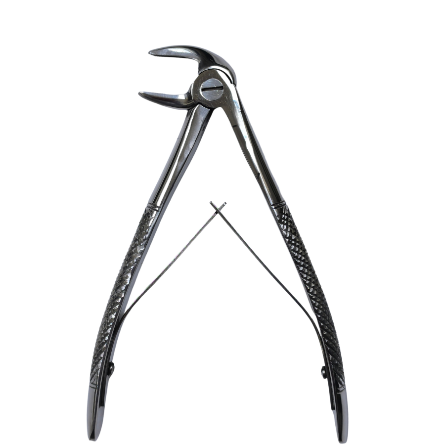 Dental Extraction 90° Curved Forceps 6" (Closed)