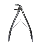 Dental Extraction 90° Curved Forceps 6" (Closed)