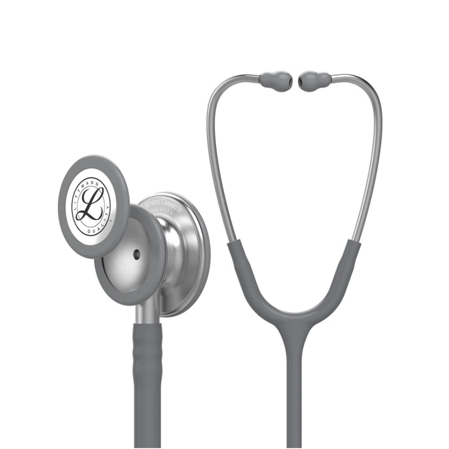 Littmann Classic III Stethoscope 5621 | Gray Tube | Standard Finish Main image