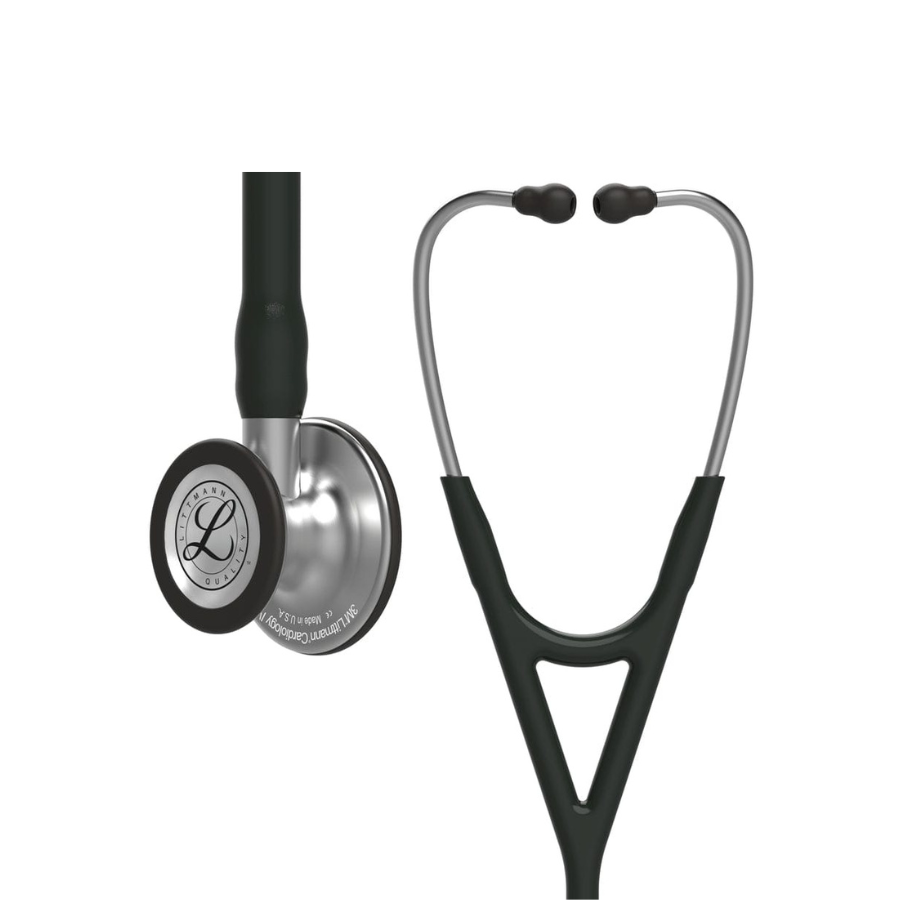 3M Littmann Cardiology IV Stethoscope 6152 | Black Tube | Standard Finish Main image