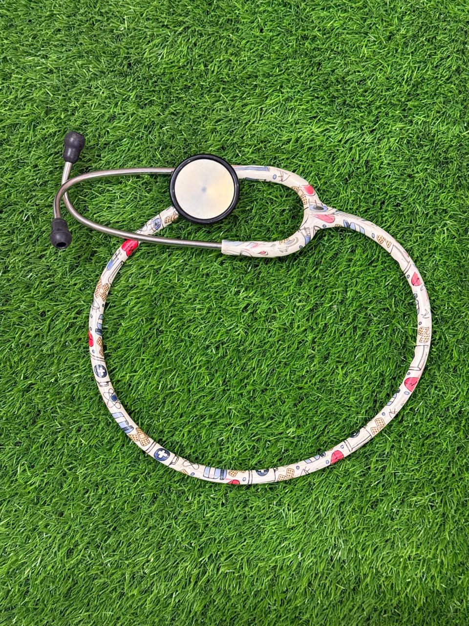 Stainless Steel Stethoscope - White