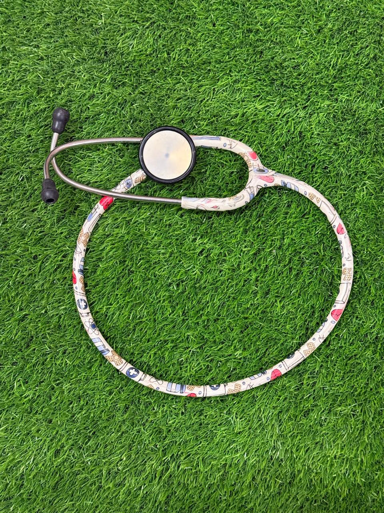 Stainless Steel Stethoscope - White