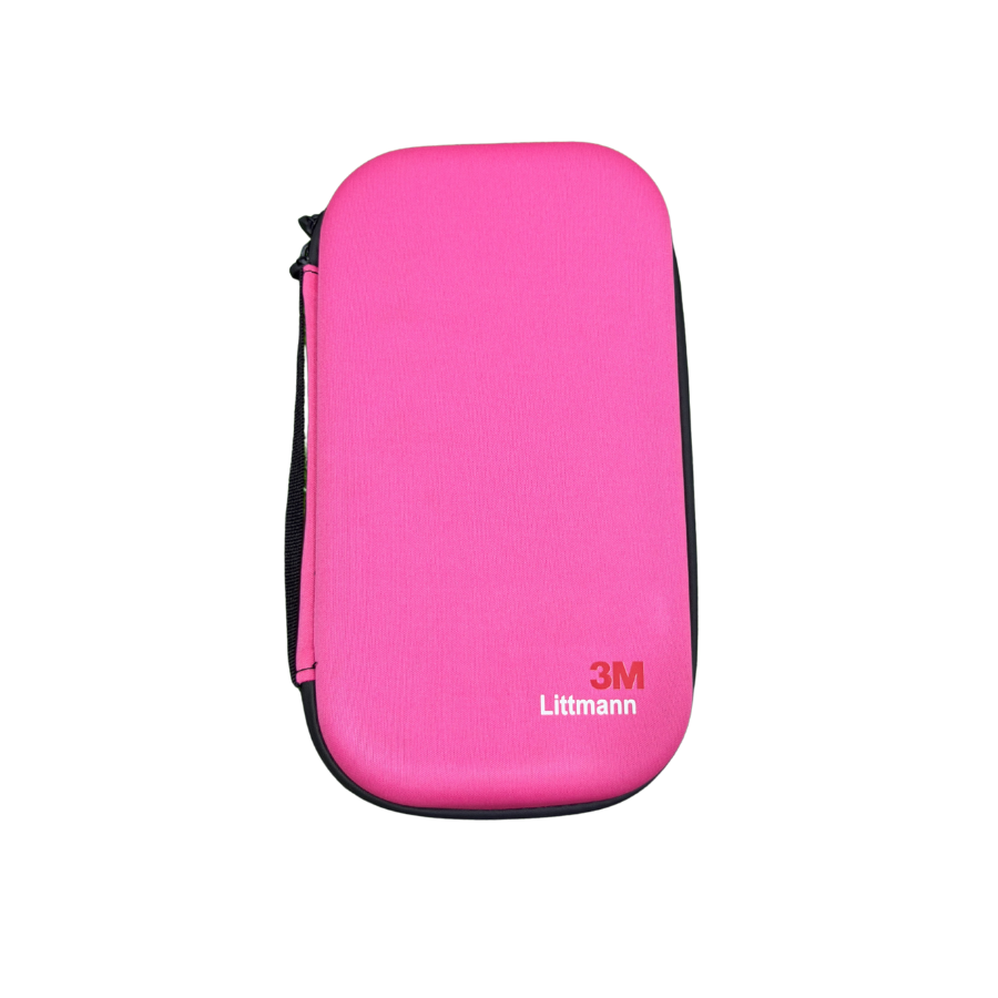Hard Carrying Case Compatible with 3M Littmann Classic III, Classic II & Pediatric Stethoscopes | Pink Main image
