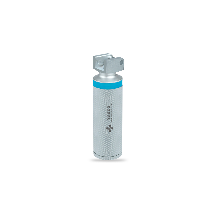 Fiber Optic Laryngoscope Handle | Stubby Size