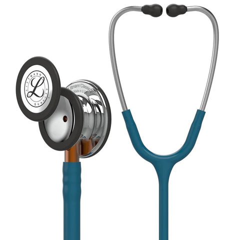 Littmann Classic III Monitoring Stethoscope - Caribbean Blue & Mirror Finish - 5874