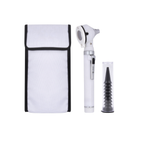 Fiber Optic Pocket Otoscope Set | White