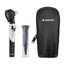 Fiber Optic Mini Otoscope Set - Brass Ring - Multi colors