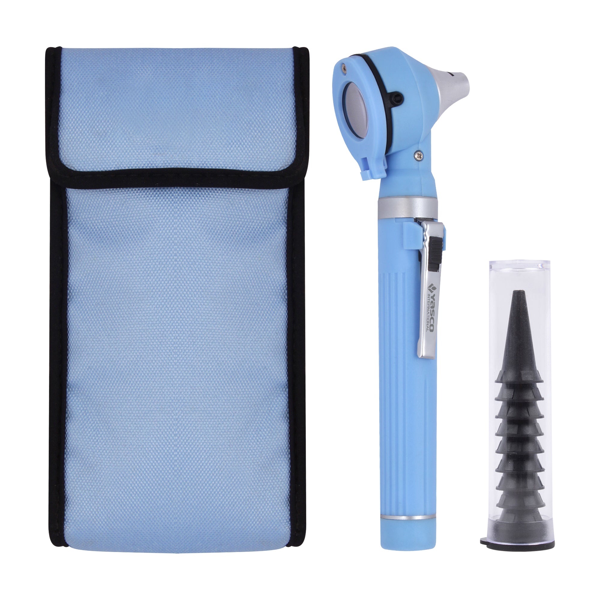 Fiber Optic Mini Otoscope Set - Ceil Blue