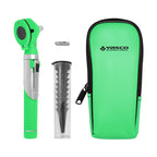 Fiber Optic Mini Otoscope Set - Brass Ring - Multi colors